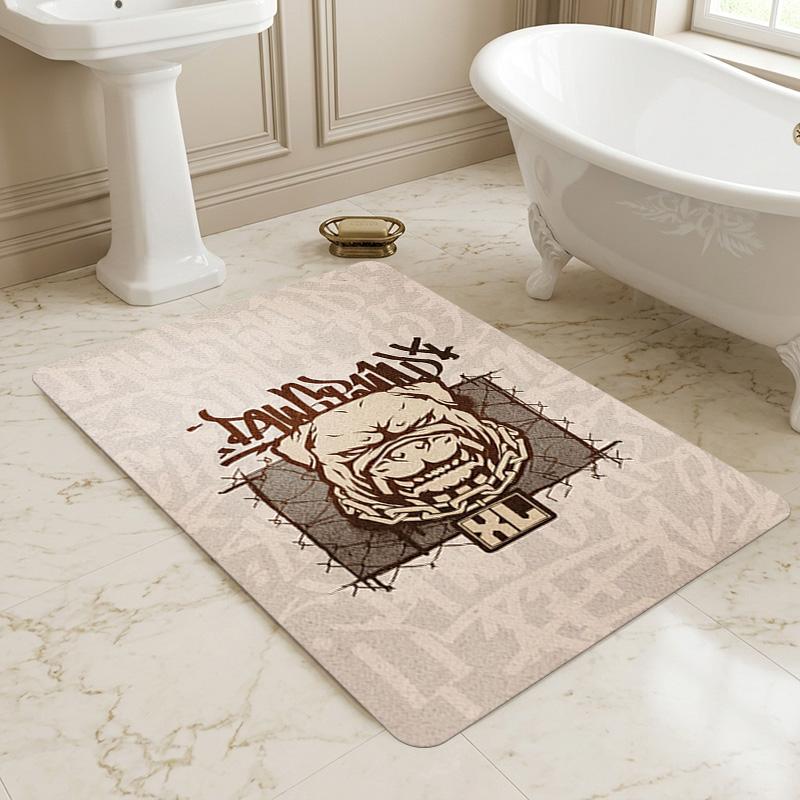 Bully Alert Living Room Nonslip Area Rug Soft Carpet For Bedroom Game Playroom Sofa Office Home Decor Doormat Christmas Gift C10237