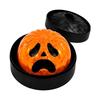 Lebensmittelechte Silikon-Totenkopf-Eiskugelform mit einfacher Entformung und Aufbewahrungsbox für Halloween, Hausbars, Cocktails