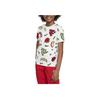 Nike Sportbekleidung Rundhals Bedruckter Buchstabe Weich Bequem Vintage-Stil Kurzarm T-Shirt Kinder Oberteile Weiß FZ5170-100