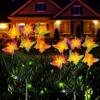 Solar LED Fiber Optic Butterfly Light: Waterproof Garden, Lawn & Courtyard Decoration