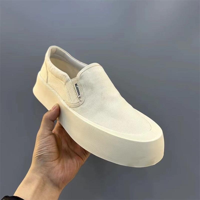 Fashion Lightweight Breathable Men Loafers Breathable Men Platform Canvas Shoes Fashion Hot Sale Male Casual Sneaker Zapatos para hombre