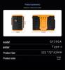 Portable Waist-Hanging USB Fan with Large Battery and Semiconductor Cooling - Ideal for Outdoor and Construction Use