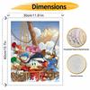 Disney Oil Painting Kit Canvas DuckTales Voyage DIY Home Decor Gift