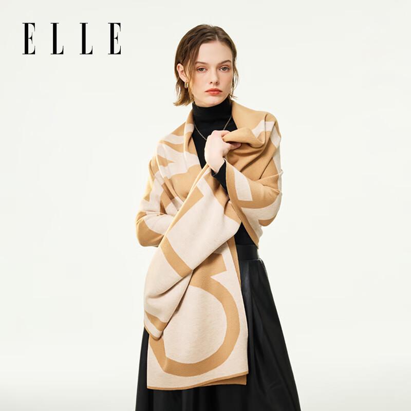 ELLE Women's Knit Shawl Scarf