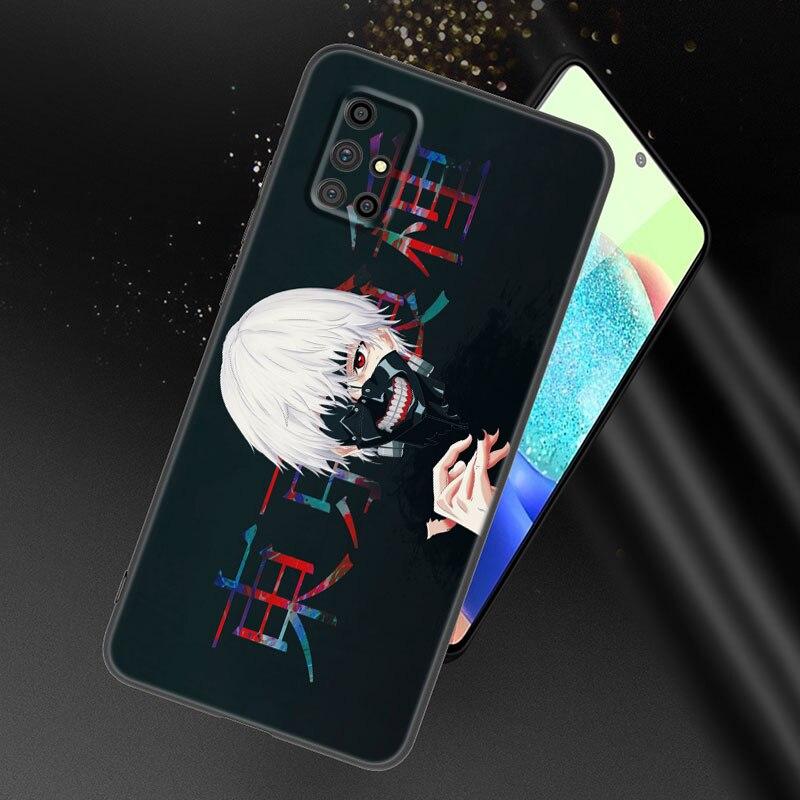 Anime Tokyo Ghoul etui na telefon do Samsung Galaxy A21 A30 A50 A52 S A13 A22 A32 A33 A53 A73 5G A11 A12 A31 A51 A70 A71 A72 pokrywa