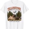 Yellowstone Nationalpark Nicht die flauschigen Kühe streicheln Vintage T-Shirt