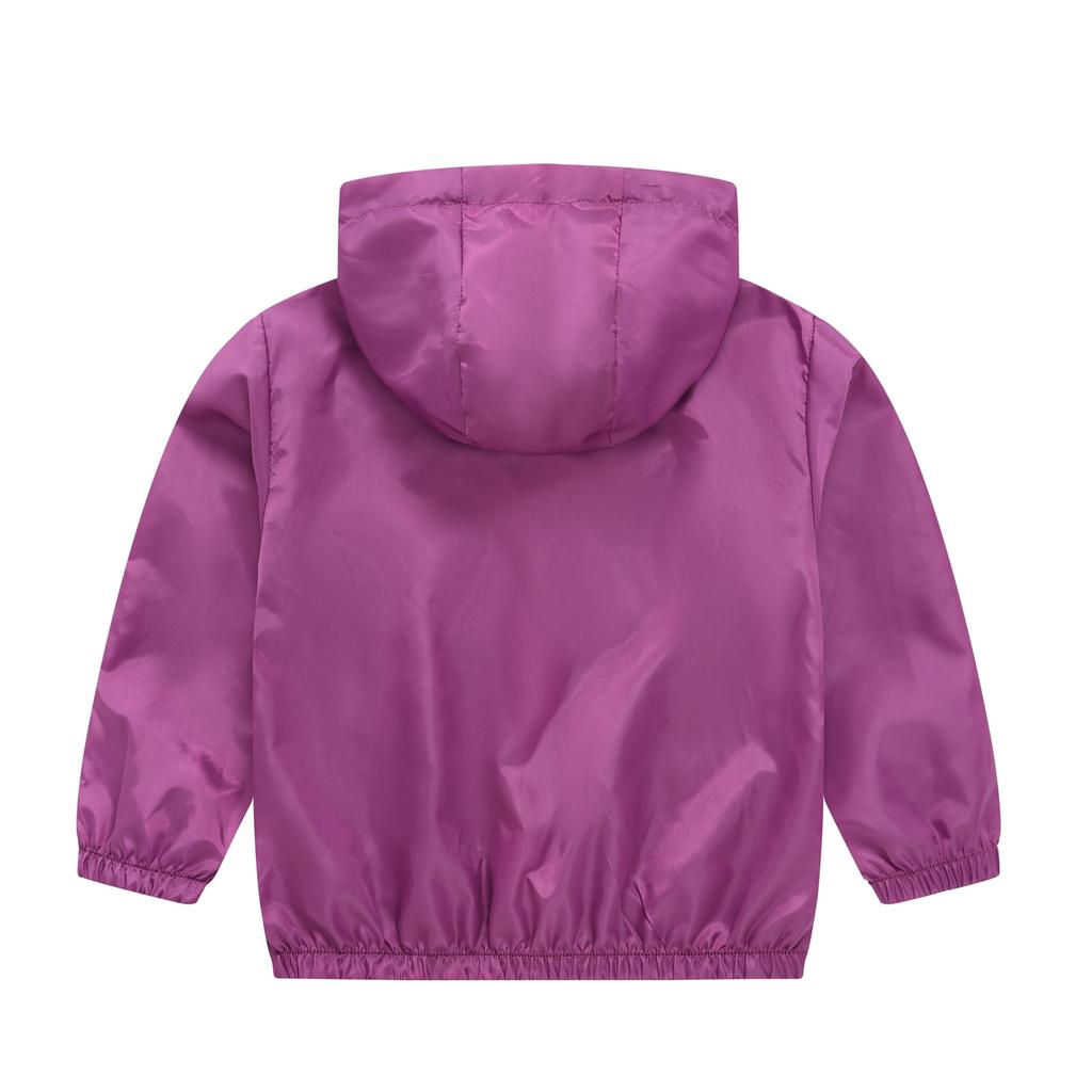 Children's Children's Sunscreen Jacket Boys and Girls Skin Coat Rainbow Hooded Sunscreen Clothing Air Conditioning Shirt