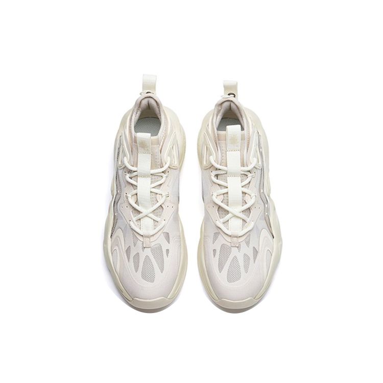 Anta Hou Lang Men Retro Casual Sneakers Black White 112228080-7