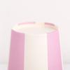 100 pezzi bicchieri di carta monouso blu rosa con posate in pizzo per feste quotidiane, 9 once, 250 ml