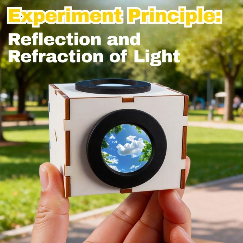 Metal Shell Waist-Level Viewfinder Portable Viewfinder Waist Flat Viewfinder Educational Gifts