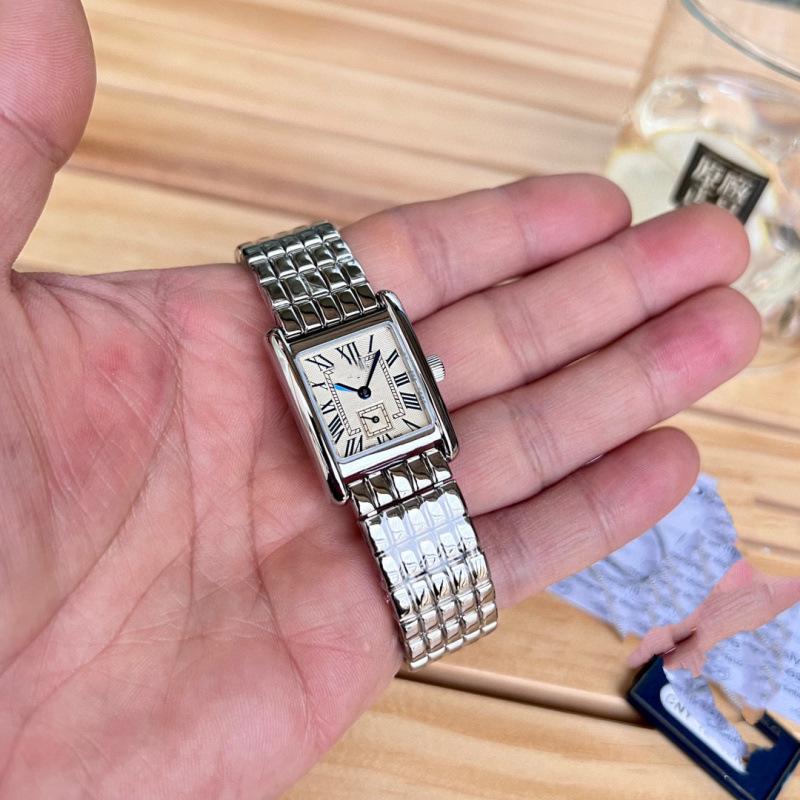 Montre Longines Quartz Venus Cube pour Femme avec Bracelet en Acier - Montre-Bracelet Élégante et Fashion