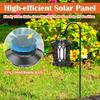 Upgraded Flashing Flame Solar Outdoor Waterproof Light, Hanging Solar Dancing Flame , Auto On/Off Decorative Fire Lamp