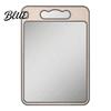 Non-porous Cutting Board Titanium with Built-In Knife Sharpener Garlic Grater & Juice Eco-friendly Groove Double-Sided Chopping Board Rust-Proof