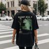 Silent Hill 2 90s Retro Triangle Head T Shirt, Retro Horror Game Player Men's Summer New Style Suitable for Both Men and Women