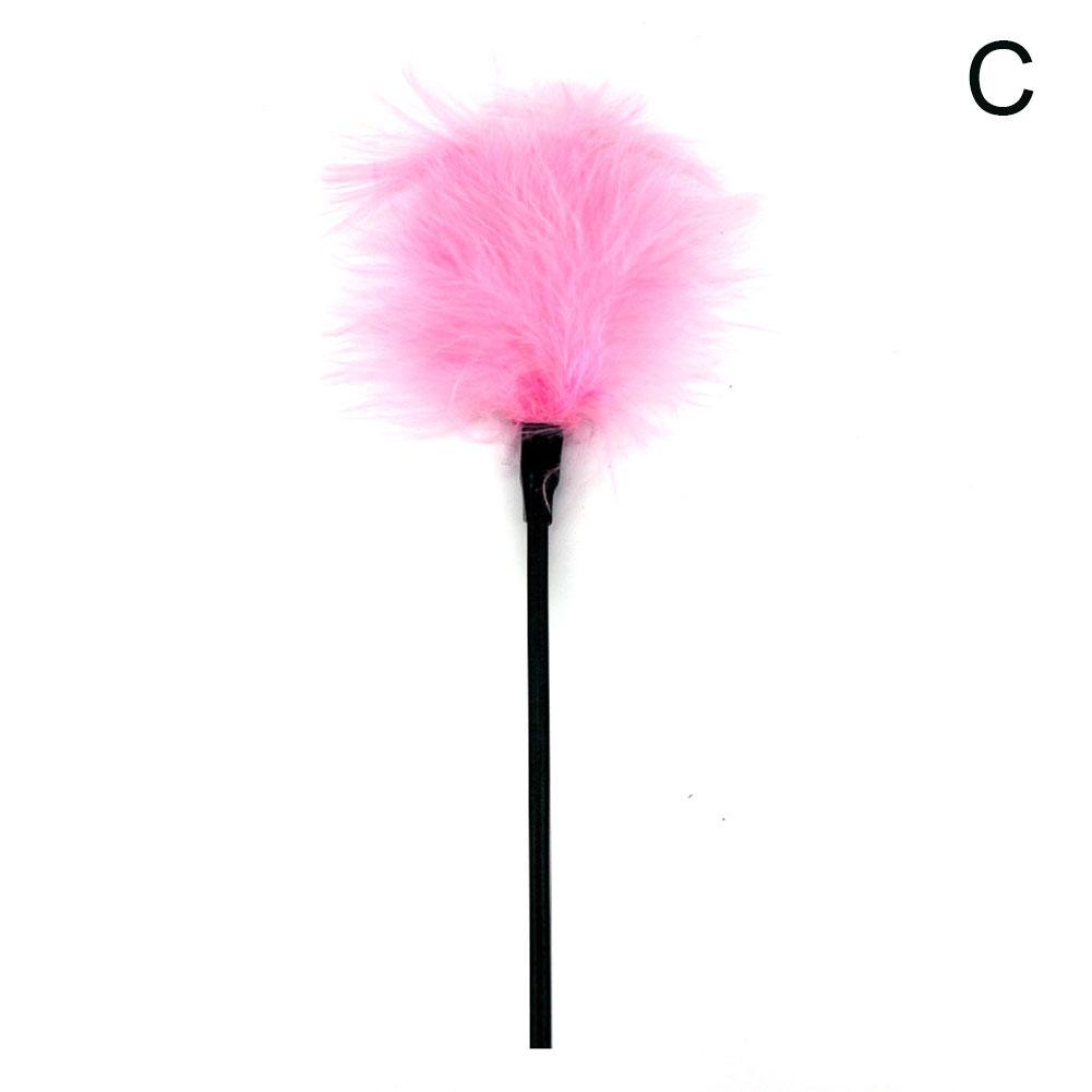 1PCS High-quality Fun Feather Supplies Feather Brush Tease Stick Couples Men And Women Sex Accessories Multi-color Optional