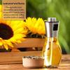 Oil Bottle Rangefor Kitchen Leakproof Glass Oil with Dispenser Accessories for Deep Fryer No Oil (200ml Oil Sprayer Bottle)