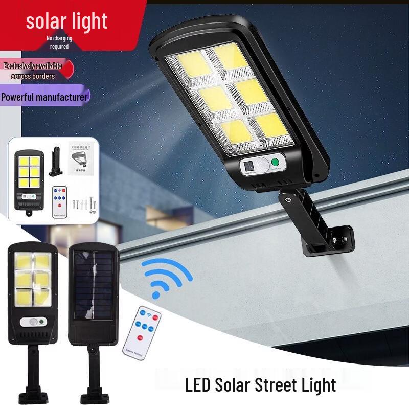 Nufeng Solar Motion Sensor Outdoor Street Light