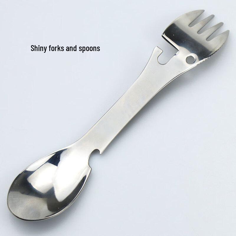 ZISIZ 5-in-1 Outdoor Portable Multi-tool Utensil Set