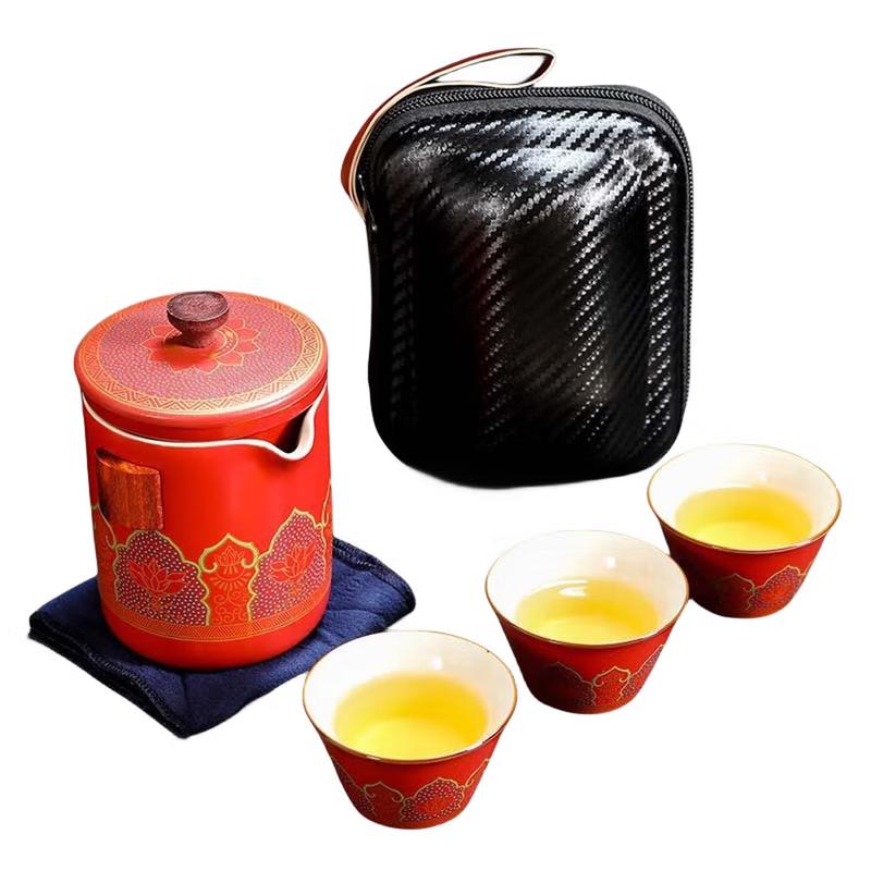 Yunyan Ceramic Travel Tea Set