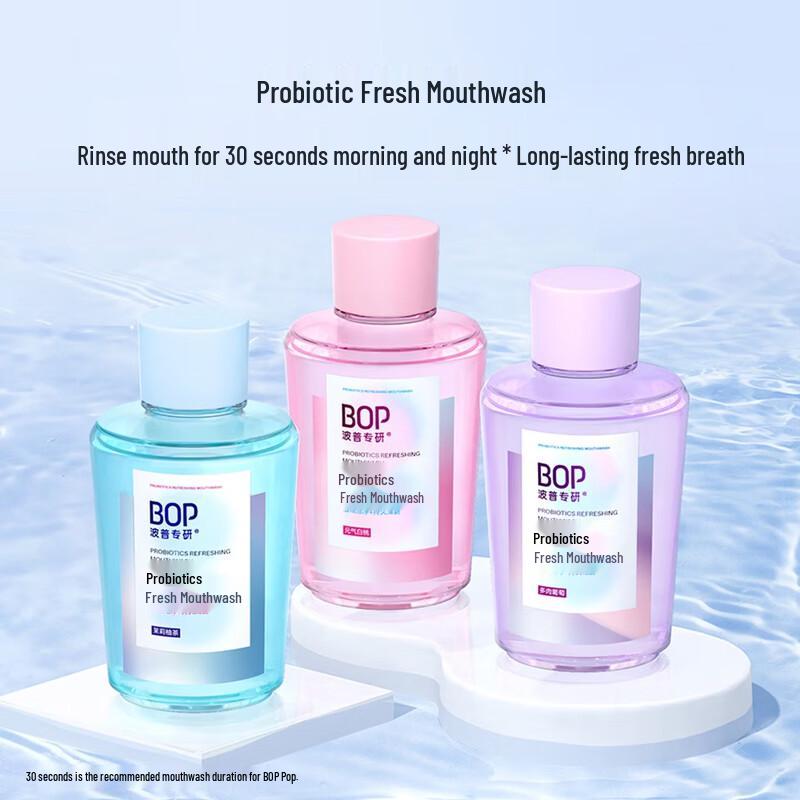 

Bop Probiotic Fresh Mouthwash