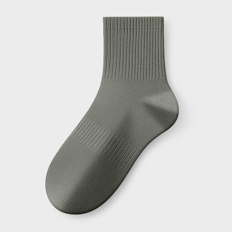 Men Spring and Autumn Fashion New Anti Pilling Waist Boneless Tube Cotton Socks
