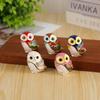 Gift Small Jewelry Box Home Decor Owl Jewelry Holder Exquisite Owl Ornament  Ring Earrings