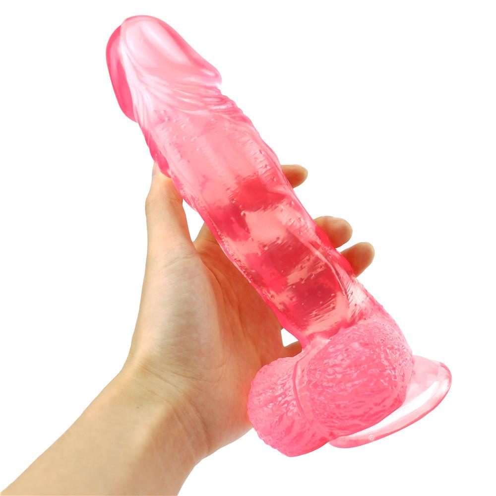 New 22.5cm Realistic Dildos with Super Strong Suction Cup Sex Toys for Women Men Artificial Penis G-spot Simulation Adult Shop