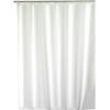 WENKO Rideau De Douche 120x200 Cm, Rideau De Douche Blanc, Hydrofuge, Textile Lavable, Polyester, 120x200 Cm, Blanc