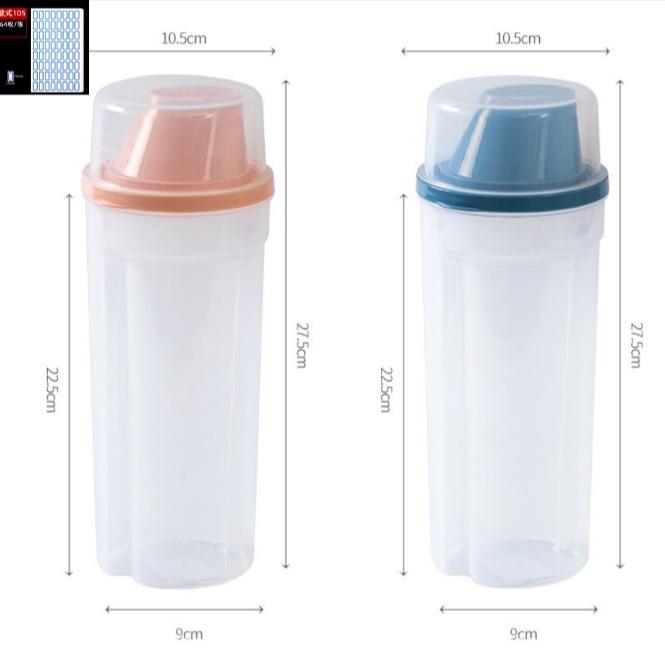 Grain & Bean Food Grade Storage Can for Oatmeal, Sugar, Flour, & Starch