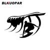 BLKUOPAR Sea Surfing Car Stickers Fashion Sport Decal Waterproof DIY Die Cut Refrigerator Surfboard Car Decoration