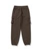 ERER Sweat Cargo Pants Brown