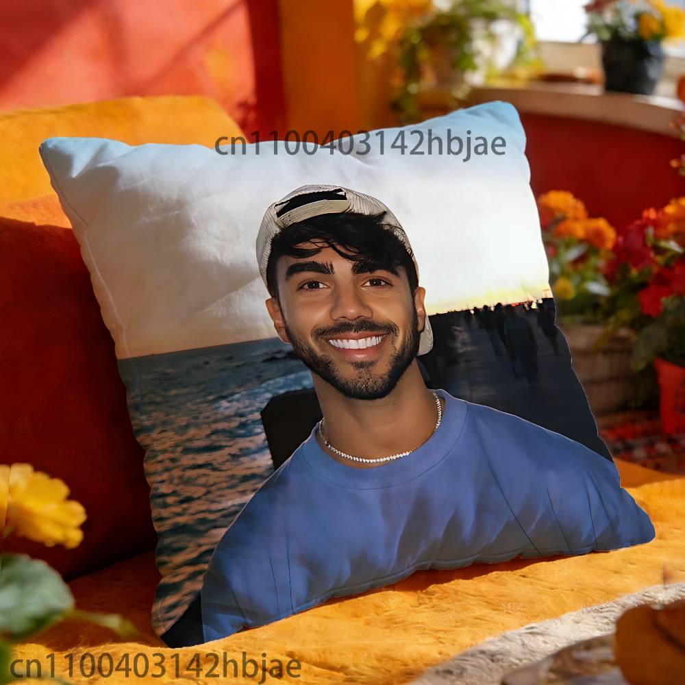 F-Fede V-Vigevani Pillow Case Print Polyester Fiber 40X40 Cm Home Sofa Throw Cushion Cover Decoration