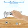 Stainless Steel Vernier Calipers High-precision Home Woodworking Inner and Outer Diameter Caliper Step Depth Measurement Tools