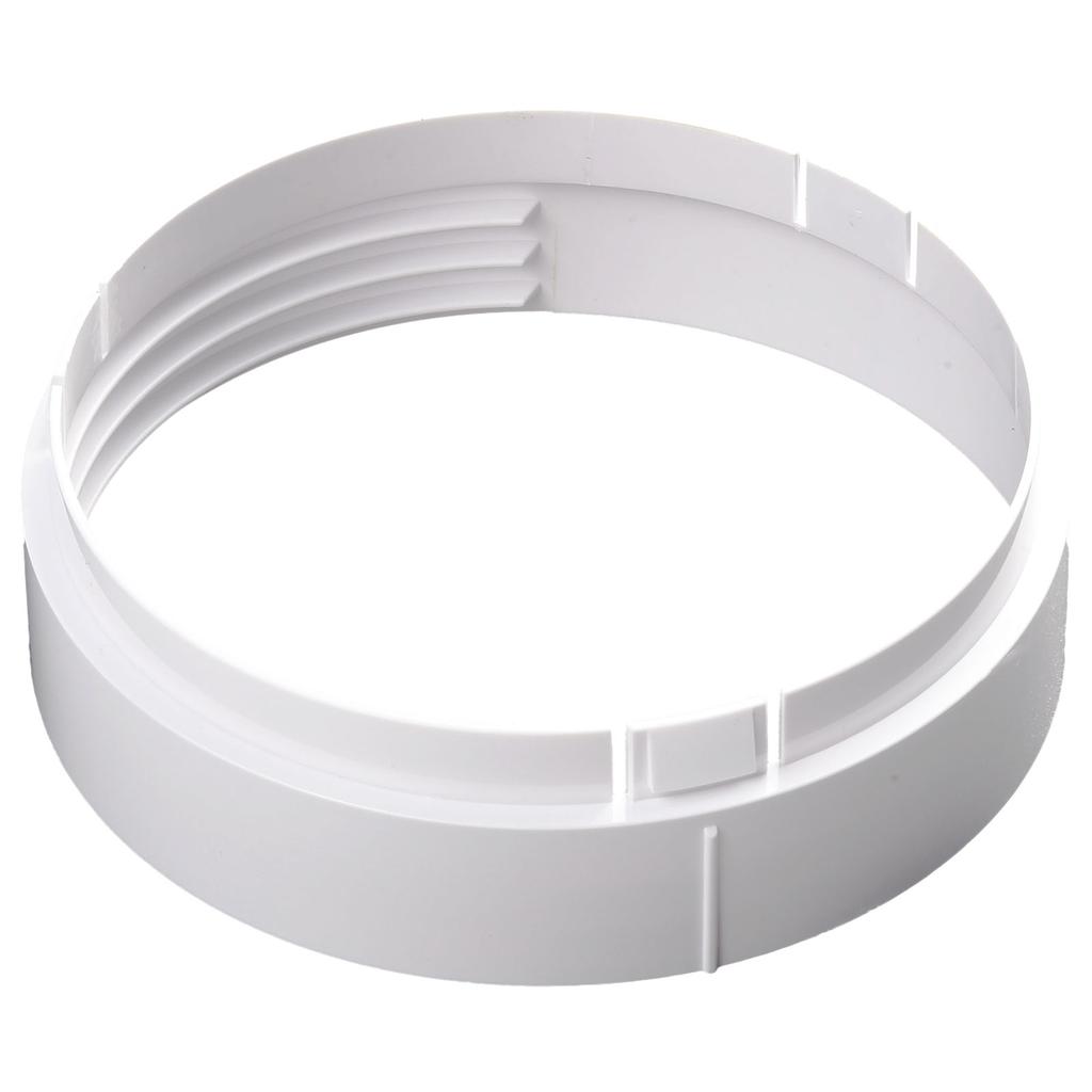 Mobile Air Conditioning Exhaust Duct Connector Circular Sealing Baffle For Panels Supporting Bidirectional Swivel Rotation