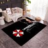 Tappeti Antiscivolo a Tema Logo Umbrella Corporation - Decorazioni per la Casa in Poliestere, Adatti per Camere da Letto, Soggiorni, Ingressi, Studi e Decorazioni