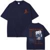 Wave To Earth Katze 003 Welttournee T-Shirt Unisex Damen Koreanischer Modetrend T-Shirt Unisex Baumwolle Oversize T-Shirts Y2k Streetwear