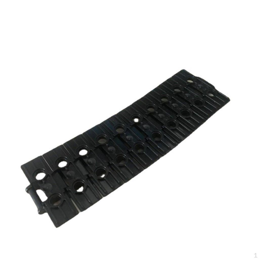Tank Track Link Material Building Set Compatible Mechanical Belt for Hobbyists, Kids