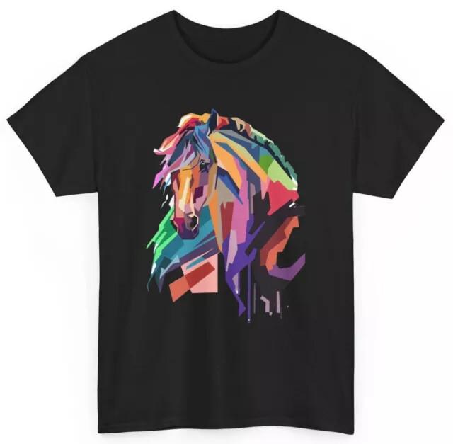 Horse Shirt Equestrian Horseback Riding Horse Lovers Women Men Shirt Unisex T-Shirt S
