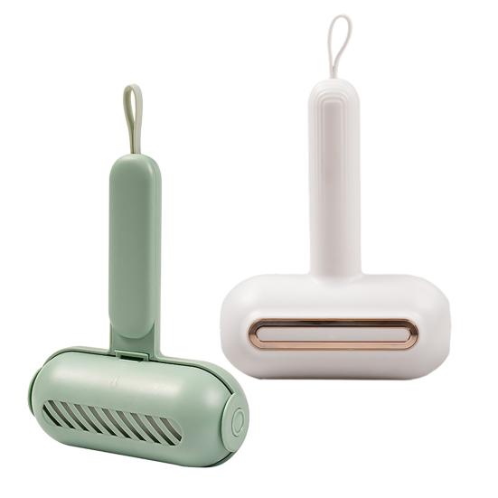 Opakovaně použitelný silikonový váleček na žmolky s pohodlnou rukojetí Omyvatelný lepivý váleček Nábytek Oblečení Výkonný odstraňovač zvířecích chlupů