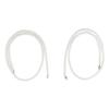 2Pcs Imitation Pearl Chains Purse Handle Strap Handbag Decoration Replacement Accessories for Women