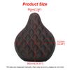 Motorcycle Accessories Black Red Front Driver Solo Seat Vintage Thicken Seat Cover Cushion For Triumph Bonneville Bobber 2017-up