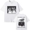 Rapper Playboi Carti Black Leather Devil Whole Lotta Red Graphic T Shirt Unisex Vintage Oversized Tshirt Hip Hop Opium T-shirt