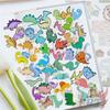 135Pcs/Set Q Baby Dinosaur Mini Diary Manual Stickers DIY Scrapbooks Album Decor Decals Stickers