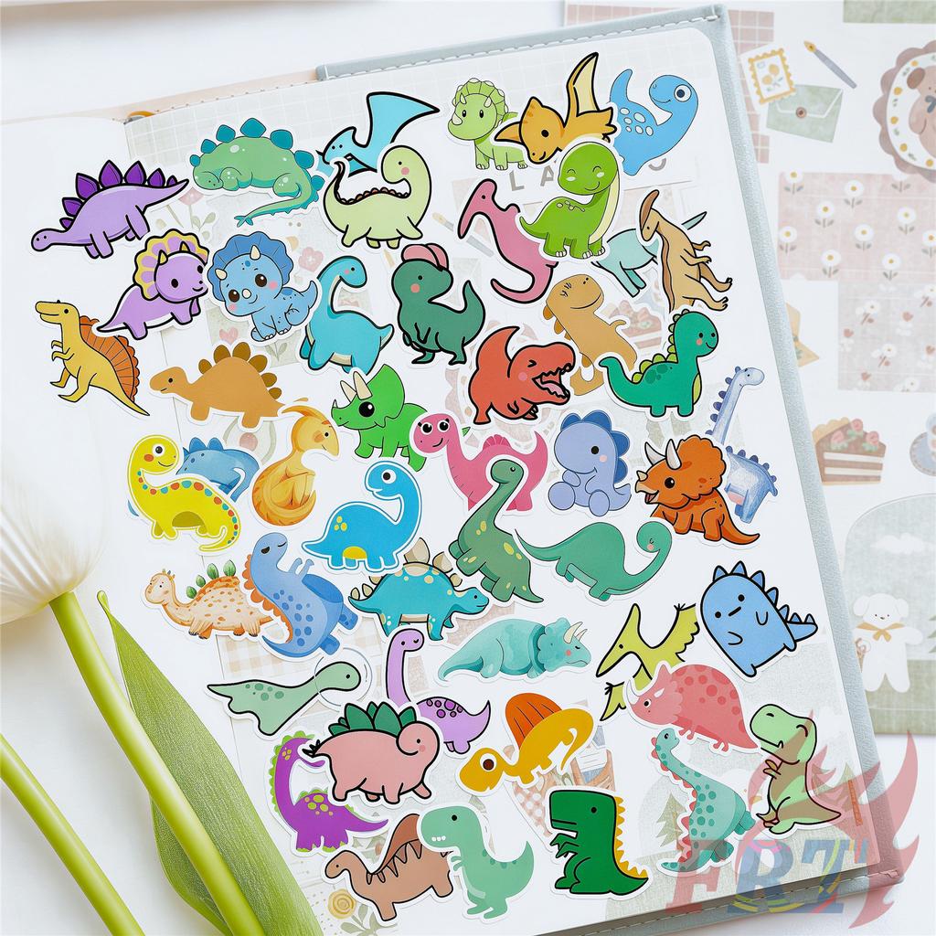 135Pcs/Set Q Baby Dinosaur Mini Diary Manual Stickers DIY Scrapbooks Album Decor Decals Stickers