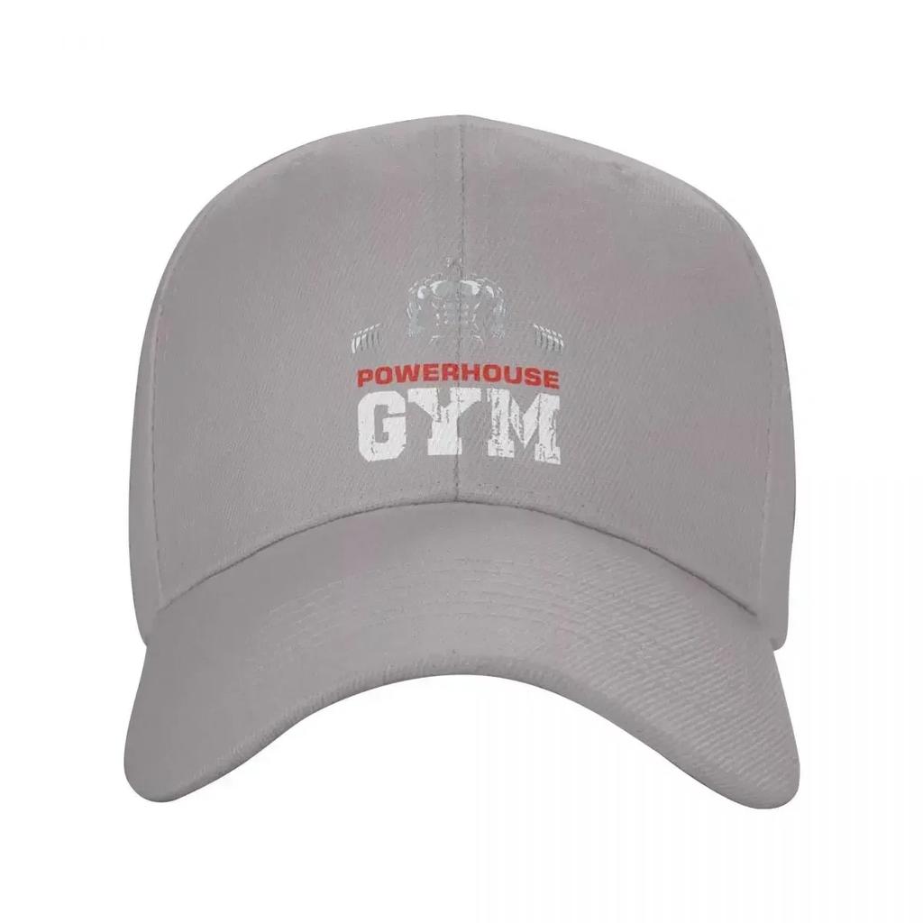 Fashion Bodybuilding Fitness Powerhouse Gym Baseball Cap Women Unisex Custom Adjustable Adult Dad Hat Hip Hop Snapback Caps