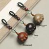 Sandalwood Cat Paw Keychain - Cute Cartoon Pendant Ornament for Women