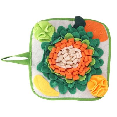 Rabbit Feeding Pad Snuffle Toy For Rabbit Interactive Puzzle Enrichment Toy for Training Soft Nosework Mat