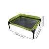 Outdoor Indoor Elevated Pet Bed Washable Mesh Raised Cot Hammock Cooling Mat for Dogs for Backyard or Camping