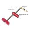 Woodworking Benches Dog Brake Inserts Workbenches Fast Fixed Clip Clamps Aluminium Fixture Vises Dog Hole Clamps Woodworking
