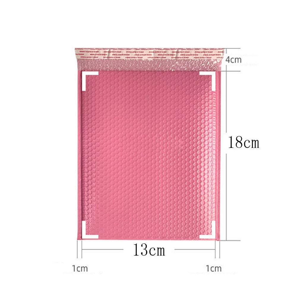 25Pcs Pink Poly Bubble Mailer Bubble Mailers Padded Envelopes for Gift Packaging Lined Poly Mailer Self Seal Bag Dropshipping